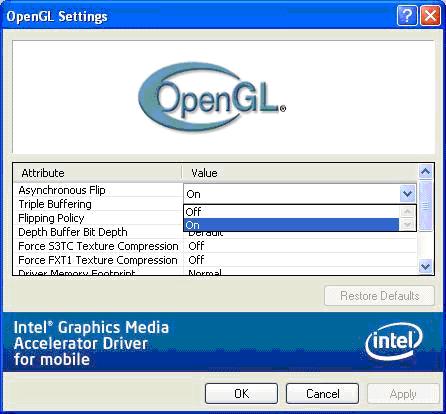 mobile intel 965 express chipset drivers