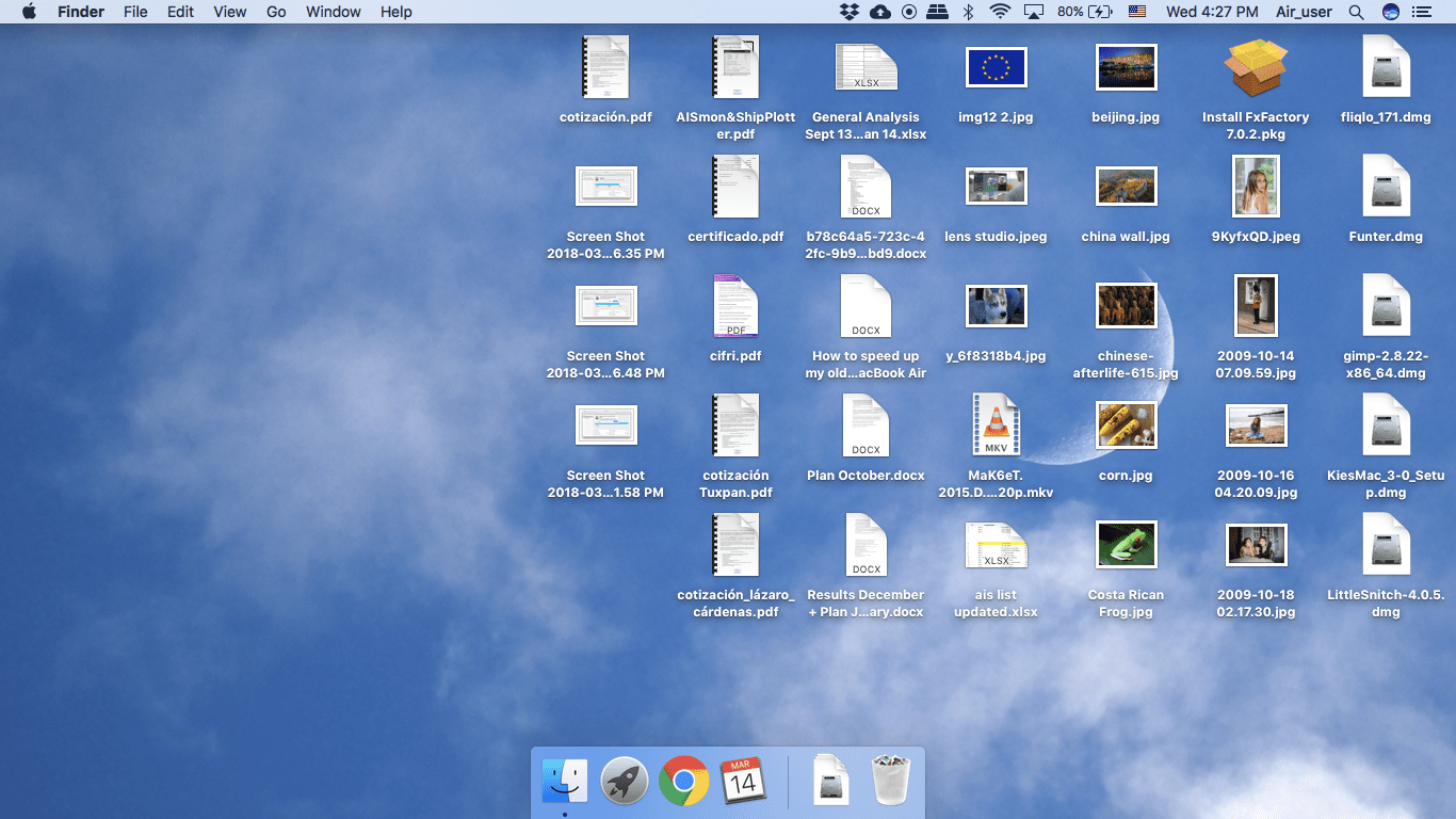 how do i create a new folder in my sidebar for mac air